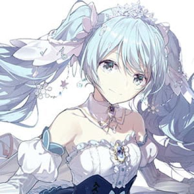 2019 雪初音头像 二次元动漫头像 那是孤独的雪 是死掉的雨