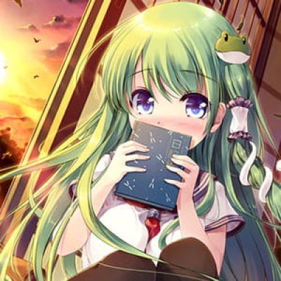 二次元动漫头像 现在是冬天了 没有萤火虫了