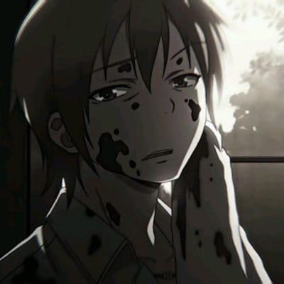 黑暗吸收了所有的色彩  黑暗系男头