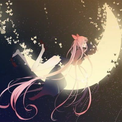 我超级开心 动漫百合情头