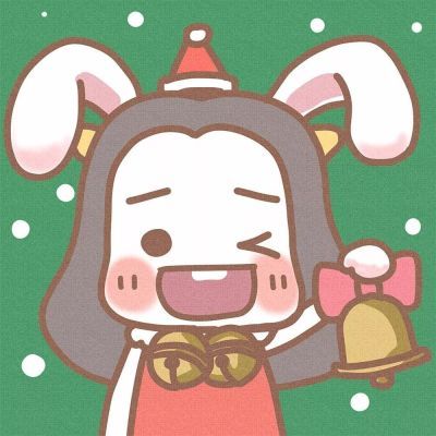 牛轰轰&阿哲 圣诞情侣头像