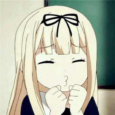 才没有看你呢 二次元动漫女头