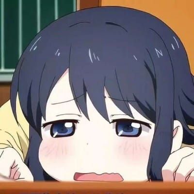 两眼汪汪 二次元动漫女头