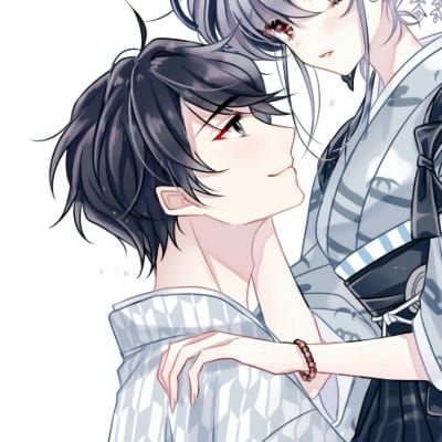 情侣动漫头像一左一右