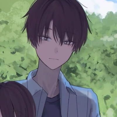 动漫情侣头像高冷一对