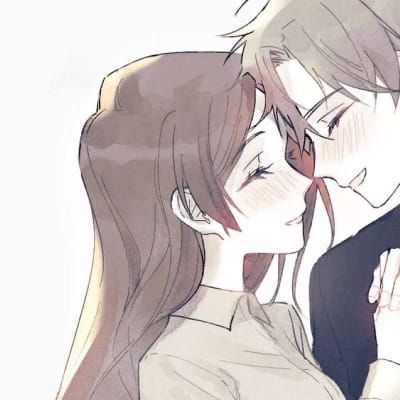 一男一女动漫情侣头像