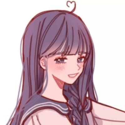 超甜的情侣头像动漫一对