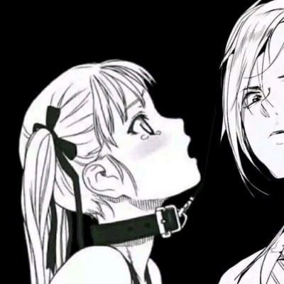 一对两张黑白魅力漫画情头