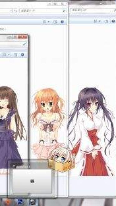 ちいさな彼女の小夜曲 win7主题