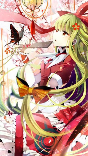 华美礼服 手机壁纸 东方project