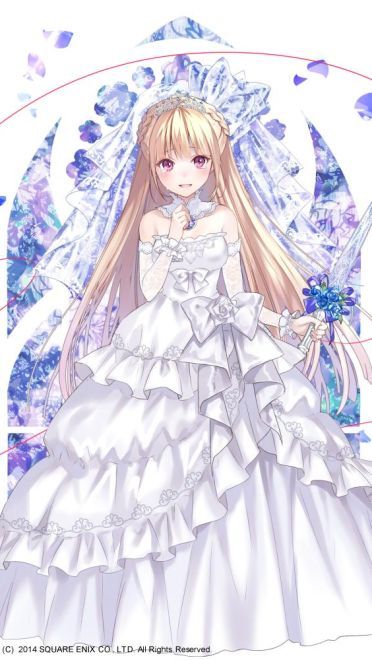 情人幸福的花嫁 桌面壁纸满满的爱