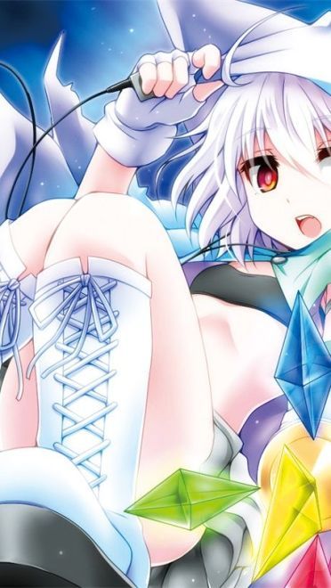 异瞳少女的凝望 桌面壁纸