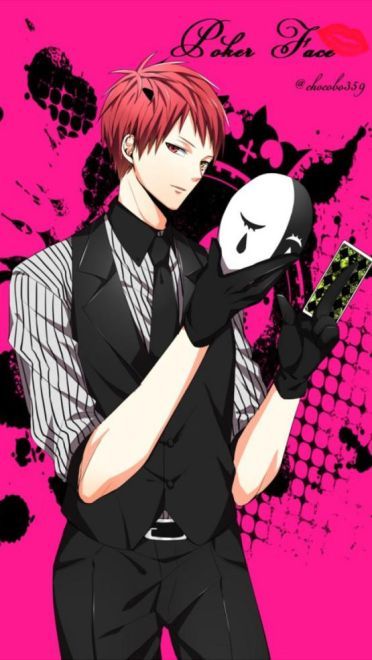 【手机壁纸】帅美男，黑子的篮球  赤司征十郎