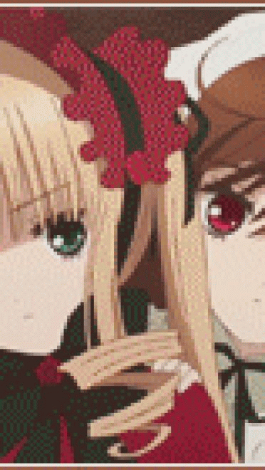 新蔷薇少女第一话表情【动18 静16】