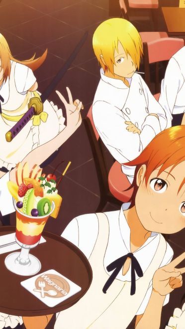 【QQ表情】迷糊餐厅萌娘资源QQ表情 超有趣~