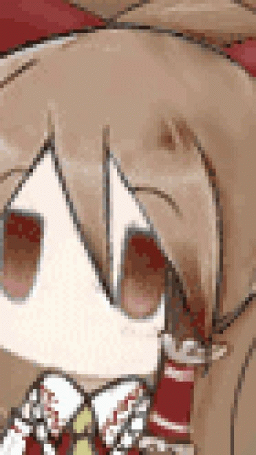 【QQ表情】各种萌系人物嘴里在不停地吃东西的表情