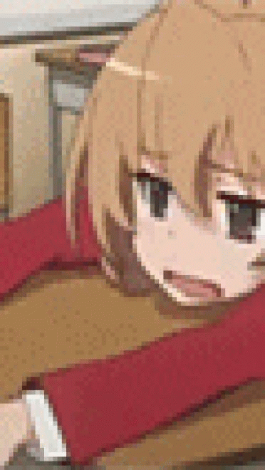 逢坂大河 超萌动态表情包 龙与虎