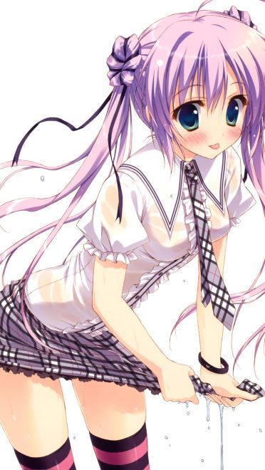 夜空下的绝对领域 手机壁纸