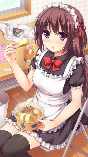 夜空下的绝对领域 手机壁纸