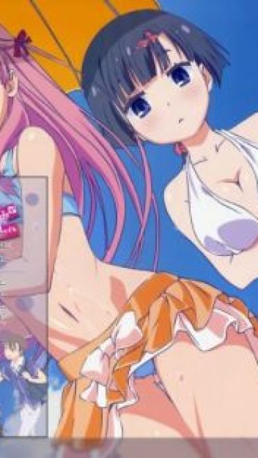 我女友与青梅竹马的惨烈修练场 夏川真凉 Win7主题