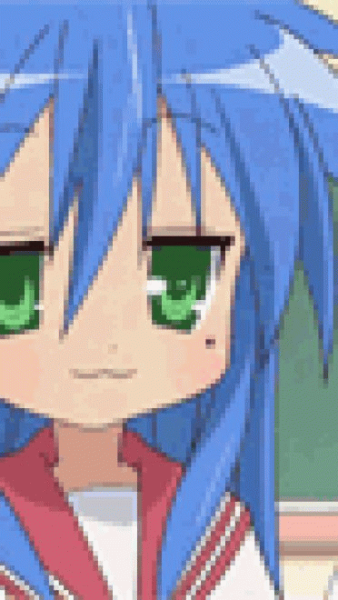 动漫幸运星 超萌QQ表情包