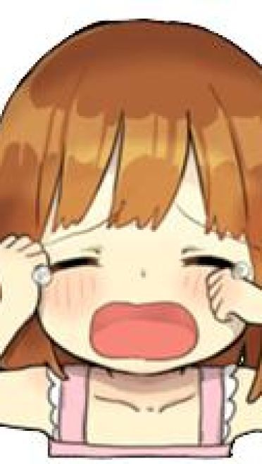 超萌贴纸女孩 动漫QQ表情包