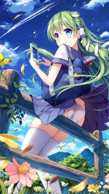 可爱的花样少女 动漫手机壁纸