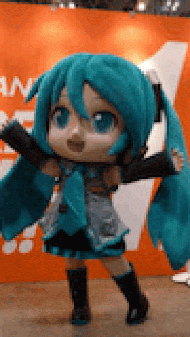 大型人偶初音未来 各种各样神表情包