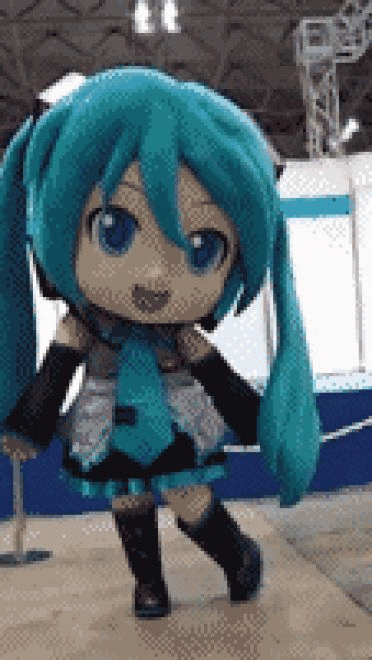 大型人偶初音未来 各种各样神表情包