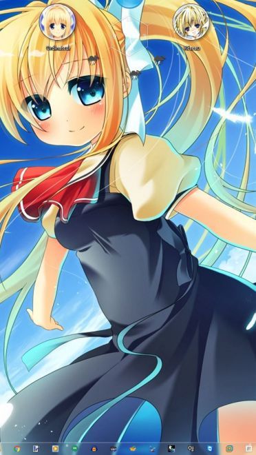 【win7主题】夏日的向日葵 AIR-神尾观铃 下载