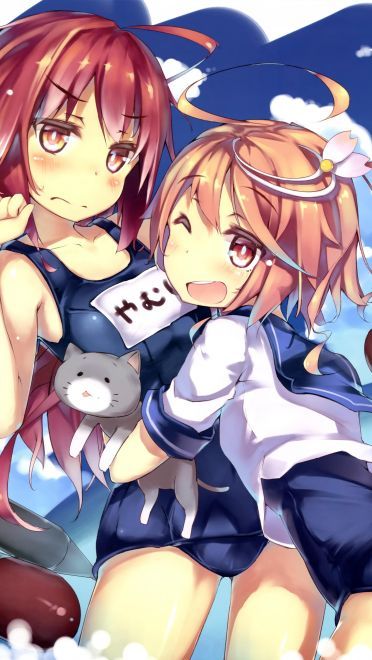 动漫少女 手机壁纸 百合情怀