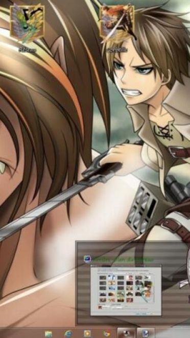 【win7主题】进击的艾伦·耶格尔 下载