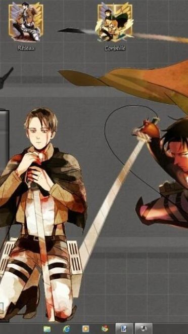 【win7主题】进击的兵长 利威尔·阿克曼 下载