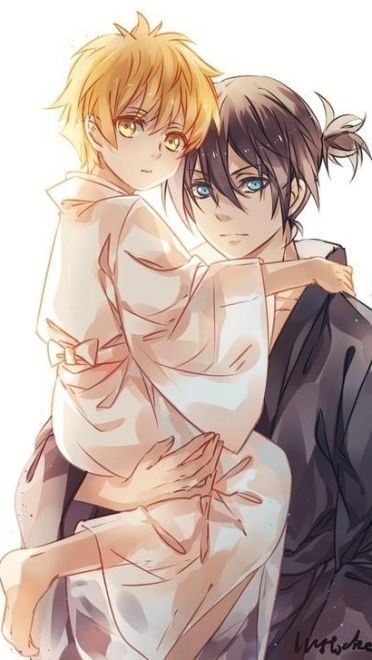 野良神 夜斗雪音CP 手机壁纸