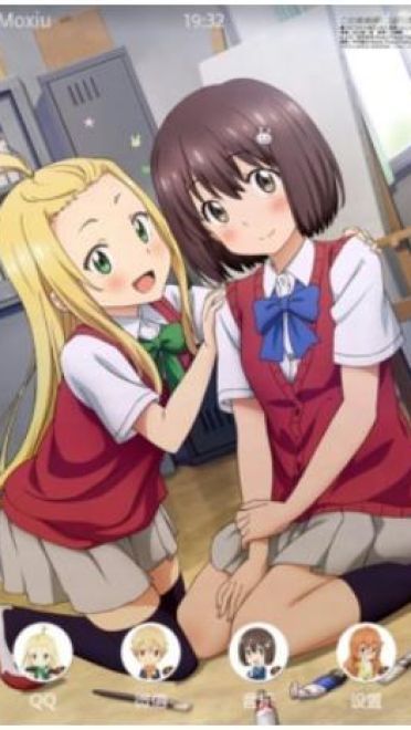 清新搞笑日常 这个美术部有问题 安卓主题