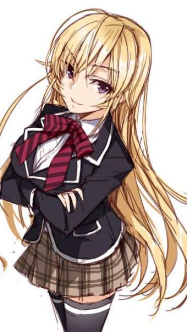 食戟之灵薙切绘里奈手机壁纸 神之舌