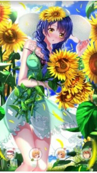 呆萌田所惠 食戟之灵 安卓主题