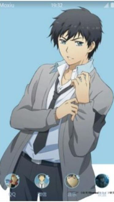 开朗的海崎新太 ReLIFE 安卓主题