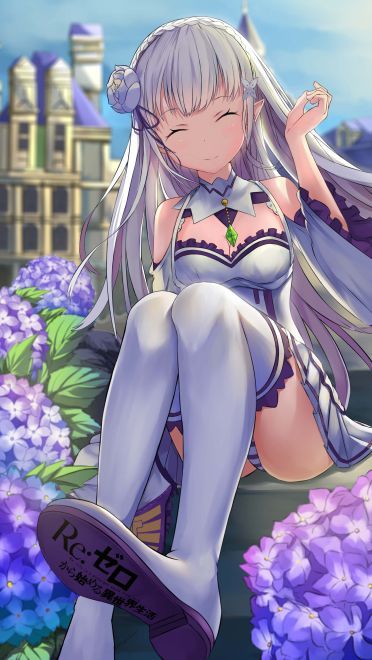 地位差点被撼动的艾米莉娅 从零开始 win7主题