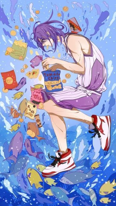 黑子篮球 奇迹的世代 同人手绘手机壁纸