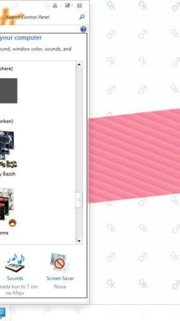 交换身心的山田君与7人魔女 win7主题