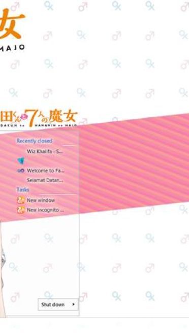 交换身心的山田君与7人魔女 win7主题