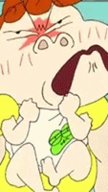 大象~大象~ 小新可爱的GIF表情包