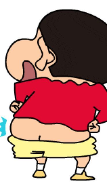 大象~大象~ 小新可爱的GIF表情包