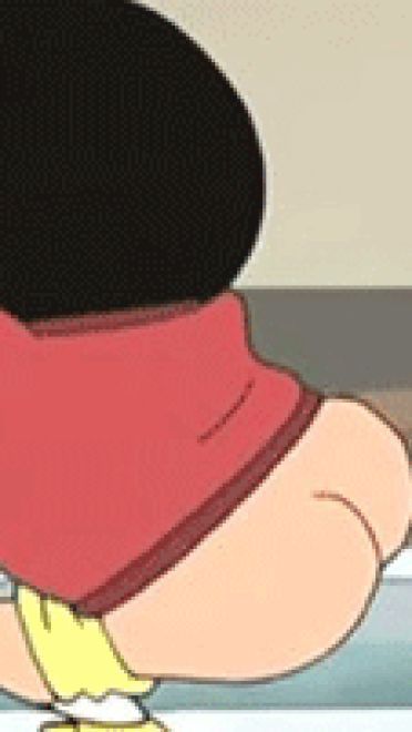 大象~大象~ 小新可爱的GIF表情包