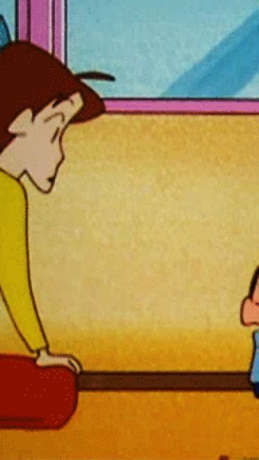 大象~大象~ 小新可爱的GIF表情包