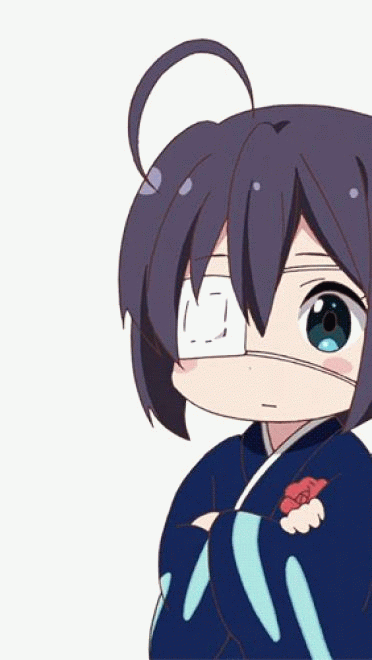 中二病也要谈恋爱 小鸟游六花GIF表情包