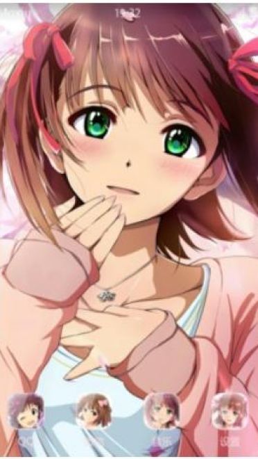 开朗天然呆天海春香 偶像大师 安卓主题