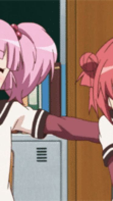 摇曳百合萌妹日常GIF 表情包下载