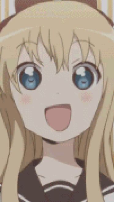 摇曳百合萌妹日常GIF 表情包下载